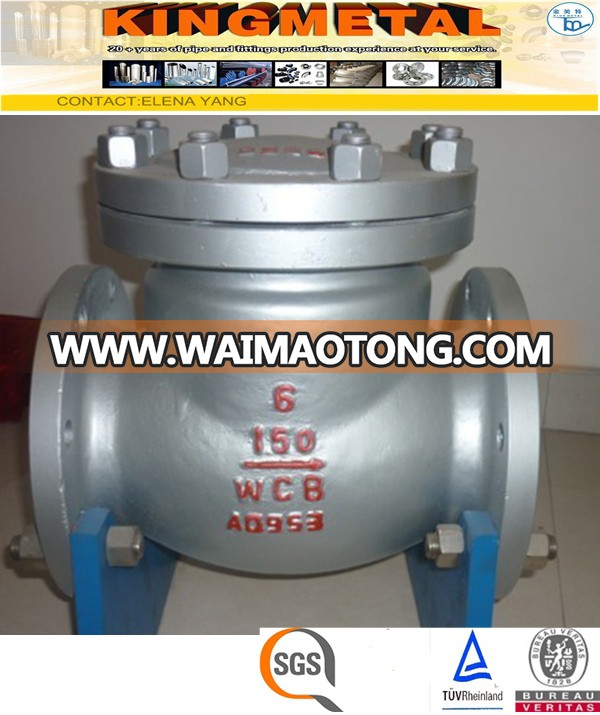 Forged 6 Inch Wcb Swing Check Valve Dn 150