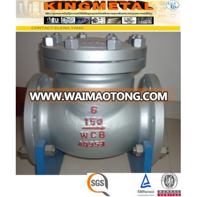 Forged 6 Inch Wcb Swing Check Valve Dn 150