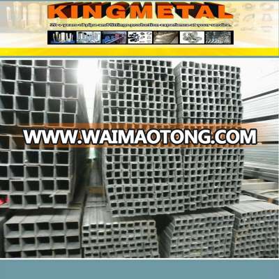 st37/ RST37.2 /p235TR1 hot dip galvanized square pipe rectangular pipe hollow section