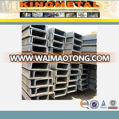 best price SS400/Q235/JIS standard C steel channel