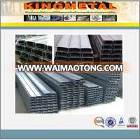 A36 SS400 ST52 Hot Rolled C Channel Steel