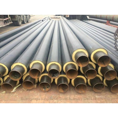 Polyurethane Foam Insulation Steel Pipe