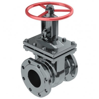 Cast Iron Manual Gate Valve Flanged Threaded Connecting